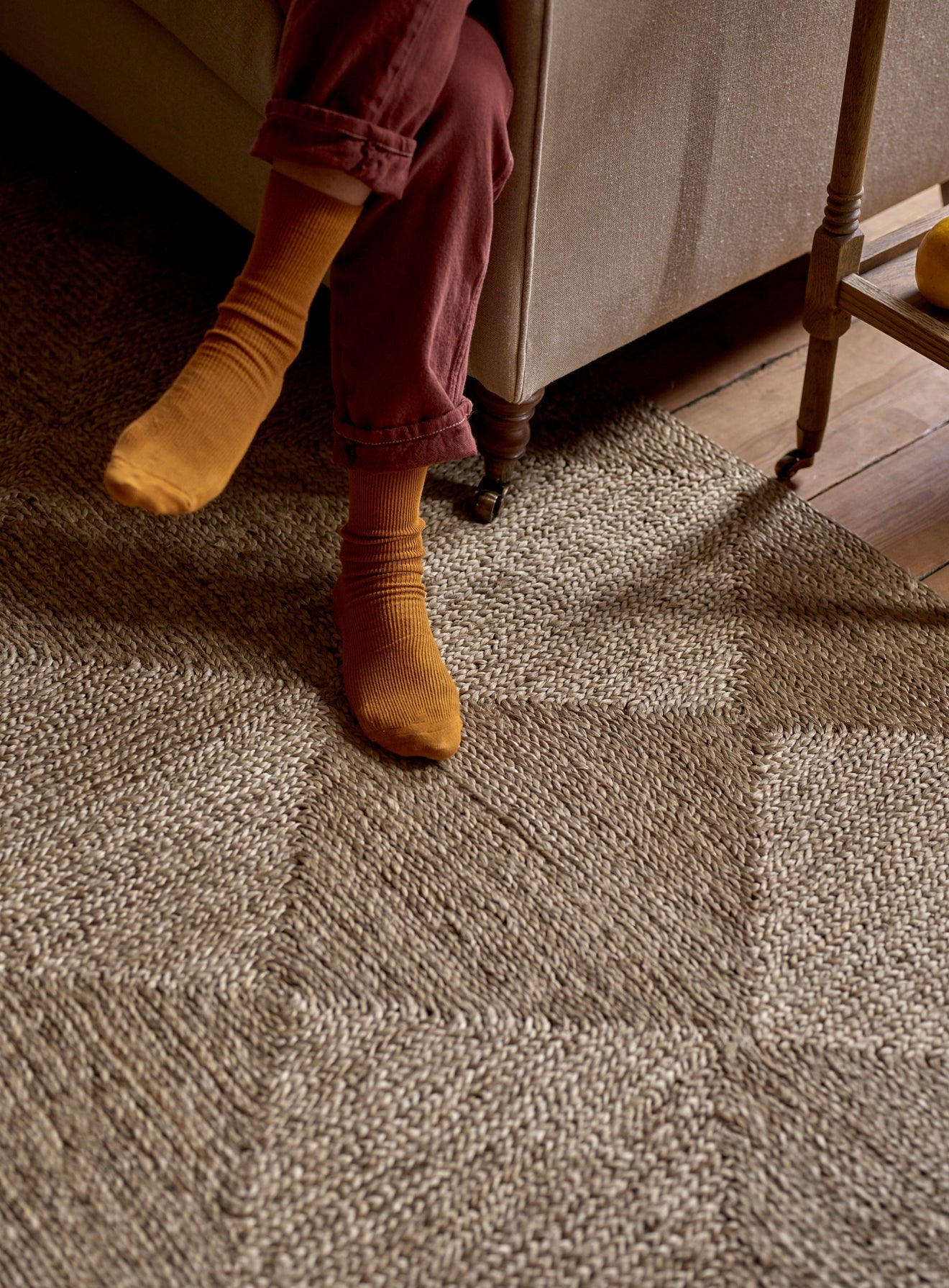 Arushi Jute Rug, Medium