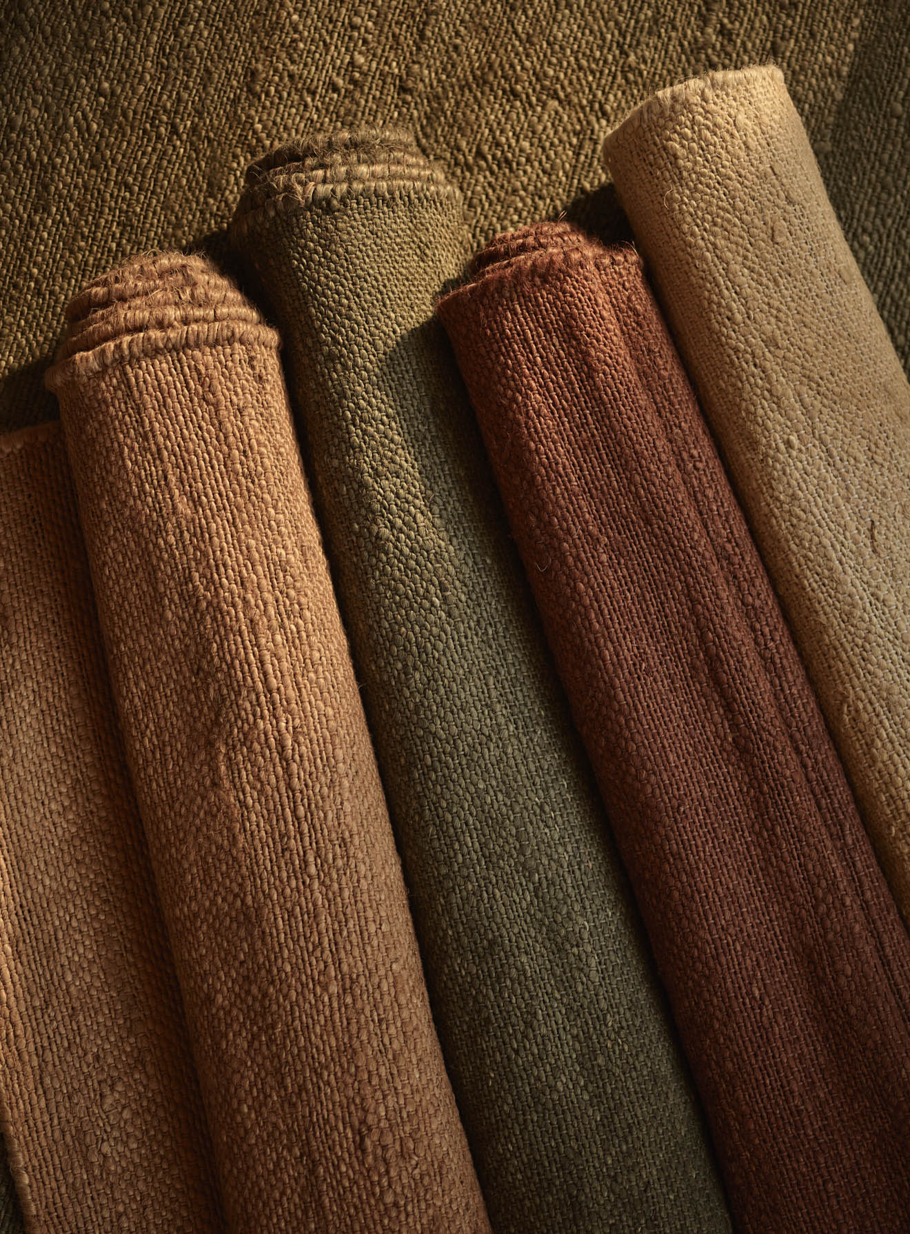 Otto Jute Rug, Rust