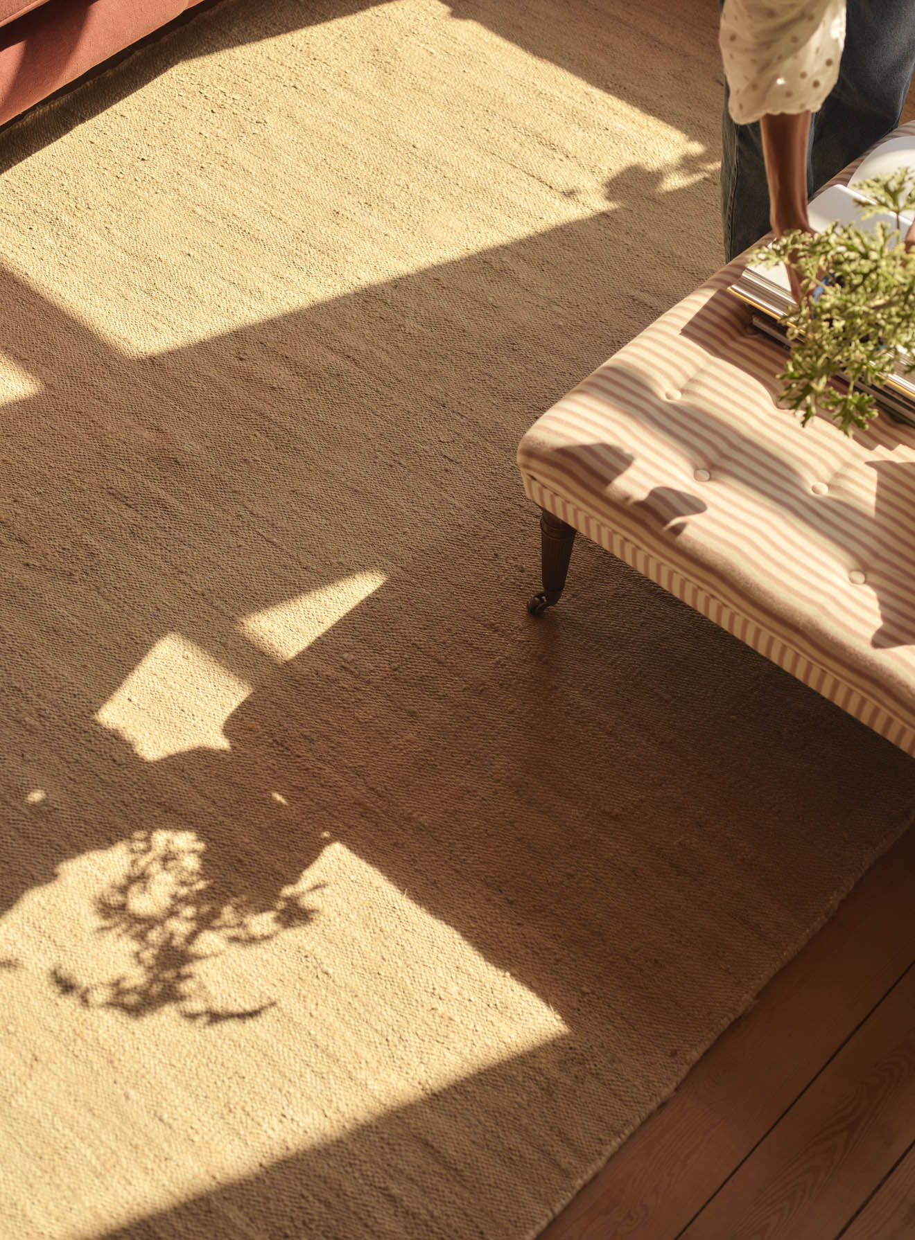 Otto Jute Rug, Ecru