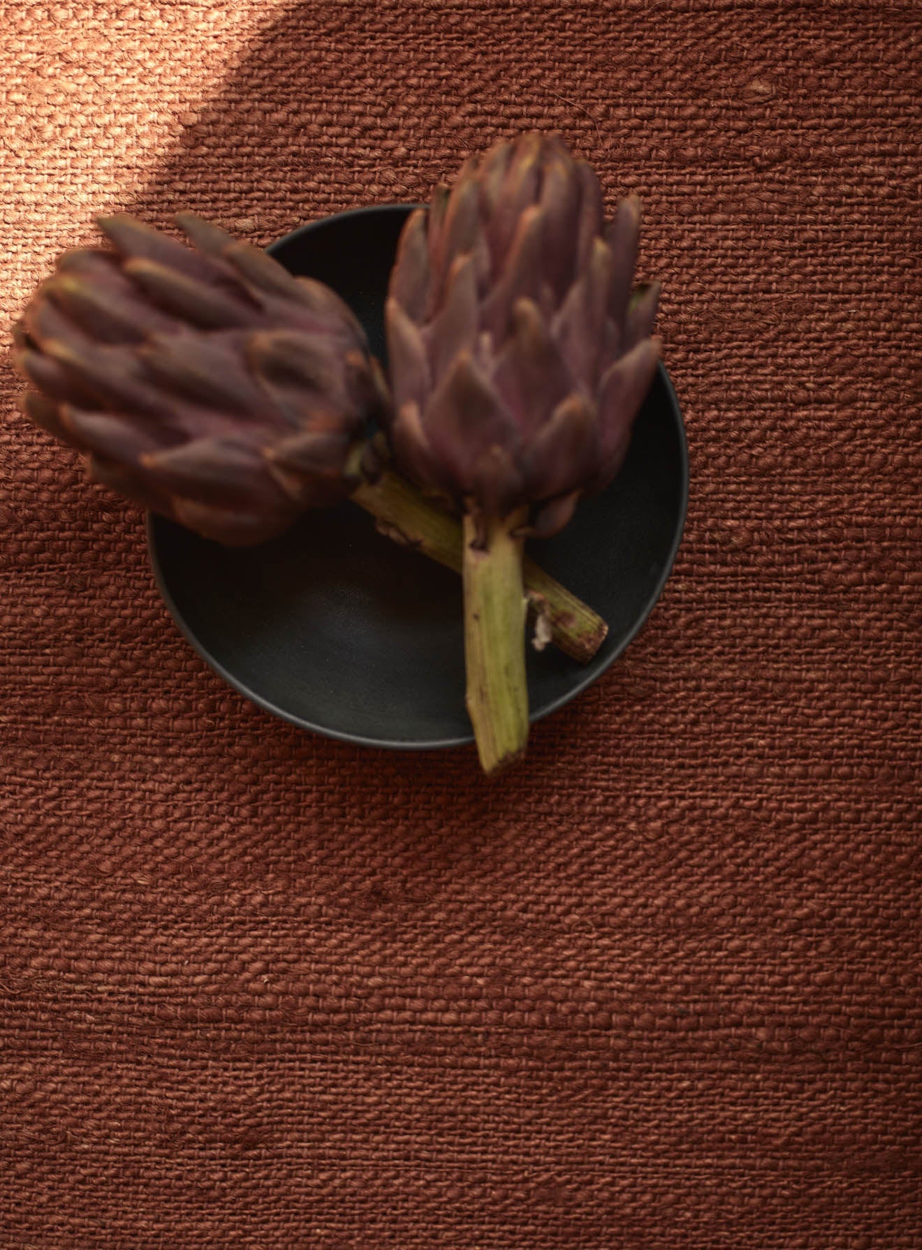 Otto Jute Rug, Rust